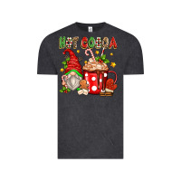 Vintage Black hot cocoa gnome Vintage Tee - Zillion Design Studio