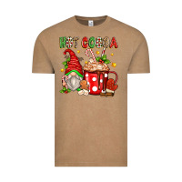 Vintage Coffee hot cocoa gnome Vintage Tee - Zillion Design Studio