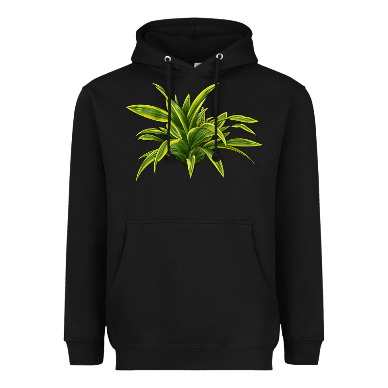 Lemon Lime Dracaena Leaf Heavyweight Hoodie by LillyAllenDesigns | Teevron