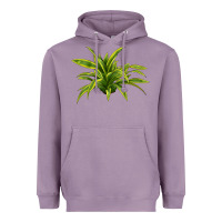 Lavender Lemon Lime Dracaena Leaf Heavyweight Hoodie - LillyAllenDesigns
