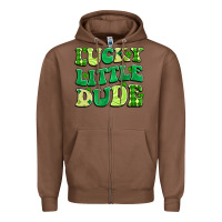 Chestnut lucky little dude Zipper Hoodie - Artiststas