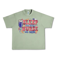 Oil Green sleep all day nurse all night Urban Heavy Tee - texasbilliewilder