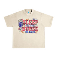 Sandshell sleep all day nurse all night Urban Heavy Tee - texasbilliewilder