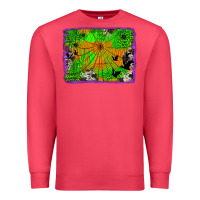 Cardinal leopard cowhide halloween background Premium Sweatshirt - Jasminsmagicworld