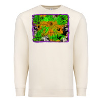 Sandshell leopard cowhide halloween background Premium Sweatshirt - Jasminsmagicworld