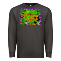 Smoke leopard cowhide halloween background Premium Sweatshirt - Jasminsmagicworld