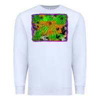 White leopard cowhide halloween background Premium Sweatshirt - Jasminsmagicworld