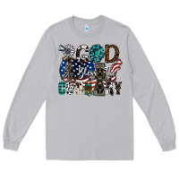 Moon Dust god bless the country Long Sleeve Tee - SublimationCraftShop
