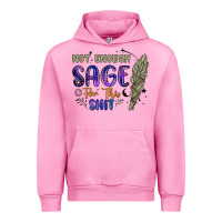 Fuchsia Pink not enough  sage for this shit Urban Hoodie - Artiststas