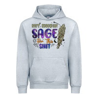 Heather Grey not enough  sage for this shit Urban Hoodie - Artiststas