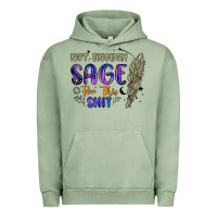 Pigment Oil Green not enough  sage for this shit Urban Hoodie - Artiststas