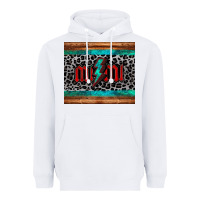 White leopard lightning bolt mimi mother's day Heavyweight Hoodie - Jasminsmagicworld
