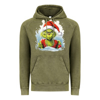 Vintage Olive Grinch Vintage Hoodie - Unal Design