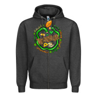 Charcoal Heather teacher st patrick s day Zipper Hoodie - Artiststas