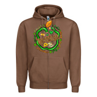 Chestnut teacher st patrick s day Zipper Hoodie - Artiststas