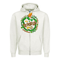 Oatmeal Heather teacher st patrick s day Zipper Hoodie - Artiststas