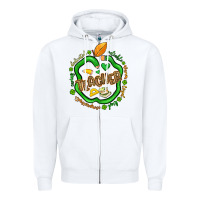 White teacher st patrick s day Zipper Hoodie - Artiststas