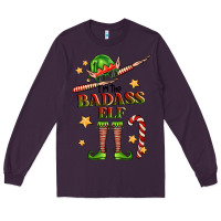 Plum im the badass elf Long Sleeve Tee - FaDigitalArtStudio