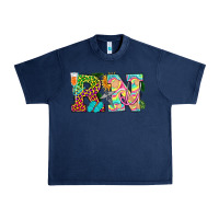 Navy summer rn Urban Heavy Tee - texasbilliewilder