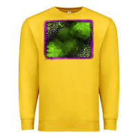 Lemon leopard halloween background Premium Sweatshirt - Jasminsmagicworld