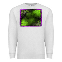 Oatmeal Heather leopard halloween background Premium Sweatshirt - Jasminsmagicworld
