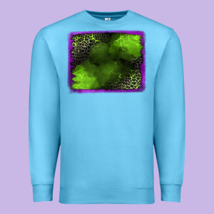 Leopard Halloween Background Premium Sweatshirt Designed By Jasminsmagicworld