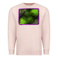 Pale Pink leopard halloween background Premium Sweatshirt - Jasminsmagicworld