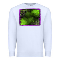 White leopard halloween background Premium Sweatshirt - Jasminsmagicworld