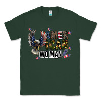 Sports Green american woman Classic Tee - CowhideDigitalArt