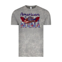 Cloud Rock American mama with cowboy Vintage Tee - texasbilliewilder