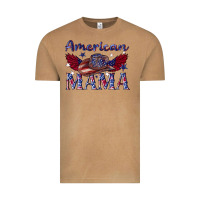 Vintage Camel American mama with cowboy Vintage Tee - texasbilliewilder