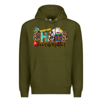 Army Green chaos coordinator Premium Hoodie - NancyCooperArtShop