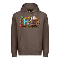 Coffee chaos coordinator Premium Hoodie - NancyCooperArtShop