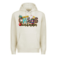 Oatmeal Heather chaos coordinator Premium Hoodie - NancyCooperArtShop