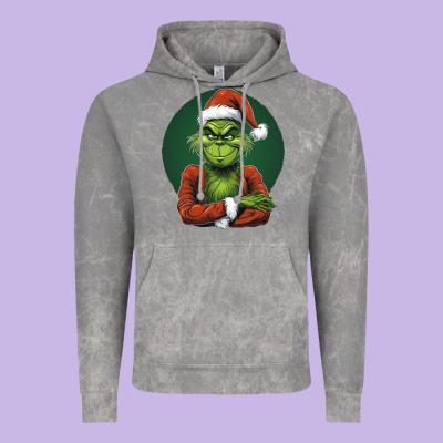 Grinch Vintage Hoodie Designed By Unal Design