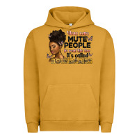 Pigment Peanut Butter you can mute people in real life too it's called b Urban Hoodie - Artiststas