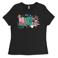Black nicu Ladies Tee - AdoDesignShop