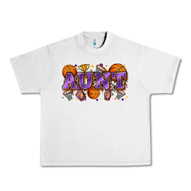 Aunt Basketball Urban Heavy Tee by Zillion Design Studio | Teevron