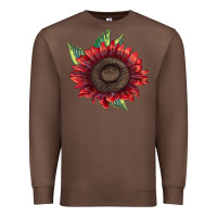 Chestnut procut red sunflower Premium Sweatshirt - LillyAllenDesigns
