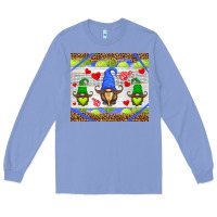 Colony Blue western tennis gnome Long Sleeve Tee - HRA Design Shop