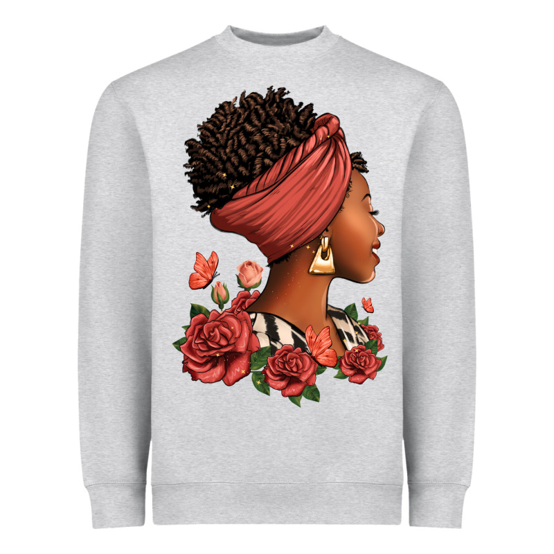 She Who Kneels Before God Can Stand Before Anyone Heavyweight Sweatshirt by RanaPortraitStore | Teevron