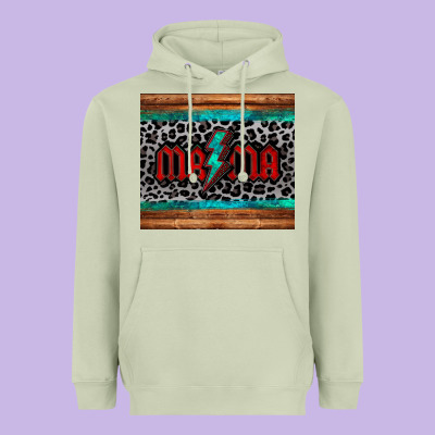 Leopard Lightning Bolt Mama Mother's Day Tumbler Heavyweight Hoodie Designed By Jasminsmagicworld