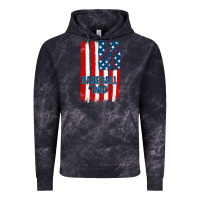 Cloud Black baseball dad american flag Vintage Hoodie - JahusDesignShop