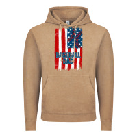 Vintage Coffee baseball dad american flag Vintage Hoodie - JahusDesignShop