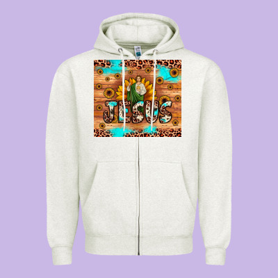 Jesus San Judas Zipper Hoodie Designed By Jahusdesignshop