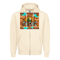 Sandshell jesus san judas Zipper Hoodie - JahusDesignShop