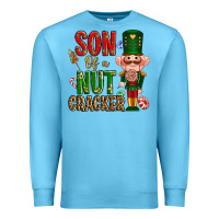 Ocean Blue Christmas son of a nutcracker Premium Sweatshirt - NancyCooperArtShop