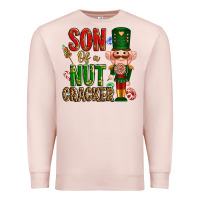 Pale Pink Christmas son of a nutcracker Premium Sweatshirt - NancyCooperArtShop