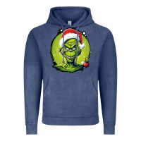 Vintage Denim Grinch Vintage Hoodie - Unal Design