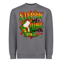 Storm Steppin' into Juneteenth Heavyweight Sweatshirt - RanaPortraitStore